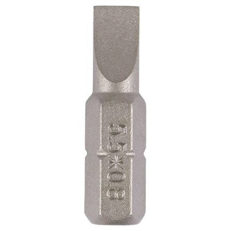 TIMCO Slotted Driver Bit S2 Grey - 5.5 x 0.8 x 25
