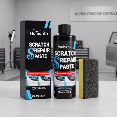 Kratzerentfernercreme für die tägliche Politur und Pflege von Kratzern und Abschürfungen im Autolack – 100 g Creme x 1, Schwamm x 1 -- DTEKGAZ (1/5)