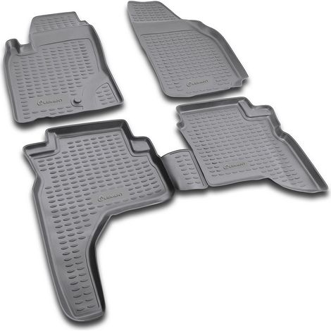 KIT TAPPETINI COMPATIBILE CON MITSUBISHI Pajero Sport 1997-2008, 4 pcs.
KIT TAPPETINI COMPATIBILE CON MITSUBISHI Pajero Sport 1997-2008, 4 pcs.  TAPPETINO IN GOMMA TPE  BORDO ALTO 3D ANTISCIVOLO IMPER