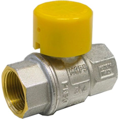 Valvola A Sfera Gas F/F Con Cappuccio Piombabile Tiemme 1"1/2 Mop5