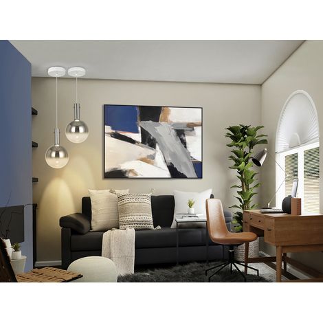 LAMPARA 1L MATICES BLANCO-SMOKE (1/2)