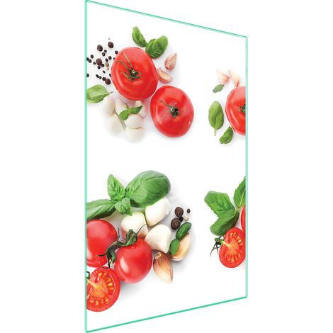 TAGLIERE IN VETRO 35x52 Verdure (1/5)