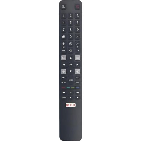 Télécommande de rechange pour TCL Smart TV 65C2US 75C2US 43P20US 32S6000S 40S6000FS 43S6000 000FS U65S9906 U43P6006 (1/5)