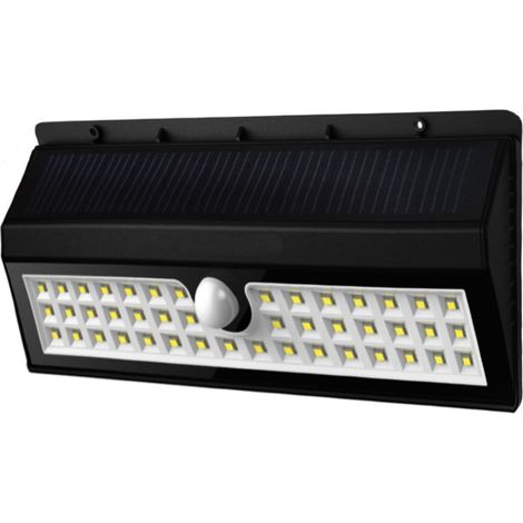 44 kabellose LED-Solar-Gartenleuchten, Bewegungsmelder, 3 Modi, wetterfest, für Garten, Terrasse und Einfahrt (1/5)