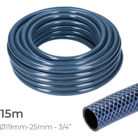 Tuyau D'arrosage Intérieur Bleu ø19mm. Rouleau Extérieur ø25mm (3/4'') 15m Edm (1/2)