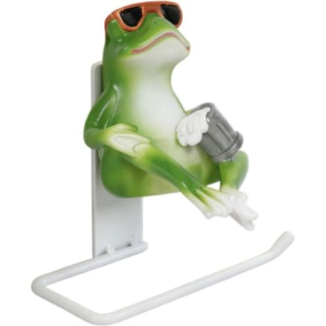 Porte-papier toilette Grenouille, distributeur de papier, (1/5)