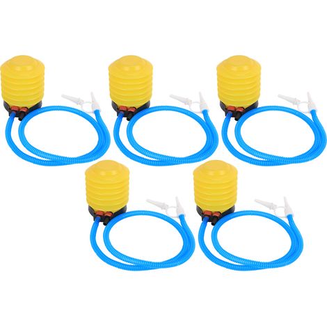 5 pièces Pompe à Air pour Ballon de Yoga Pied Jaune 4,5 Pouces Plastique Fêtes Mariage Gonfleur (1/5)