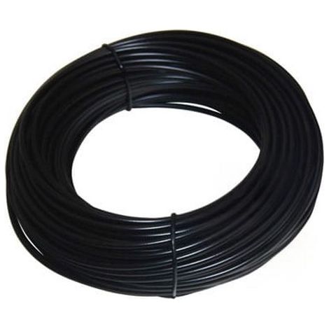 Gaine plastifiée noir pour cable de commande 4x8mm
