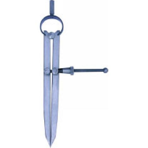 Compas Mécanicien Droit 150mm Précision Et Durabilité Pour Traçage Industriel - Outifrance