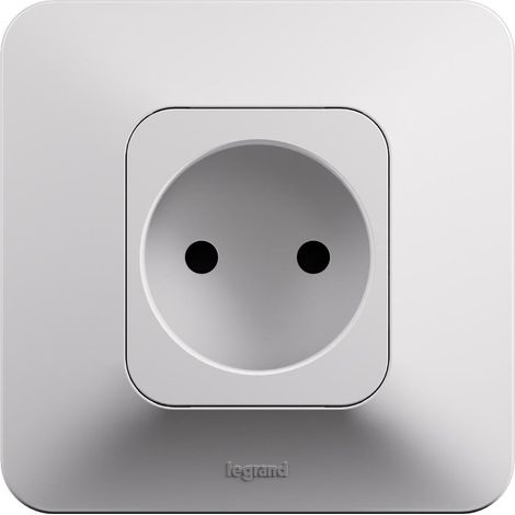 Legrand Neptune White Komplett geerdete Steckdose LEGRAND (1/5)