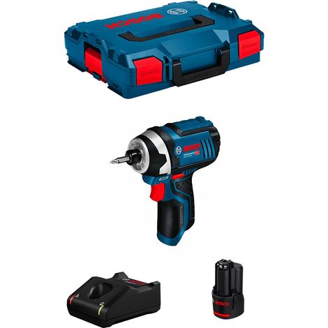 Visseuse à Chocs BOSCH GDR 12V-105 (1 x 3,0 Ah GAL12V-40 L-Boxx 102) (1/5)