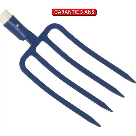 Tenedor pala vaso 4 puntas 29 cm sin mango OUTILS PERRIN