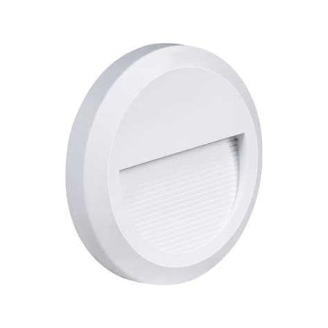 Balise LED saillie Ronde 2W 220V 55° IP65 pour Escalier - Blanc Chaud / Blanc - SILUMEN (1/5)