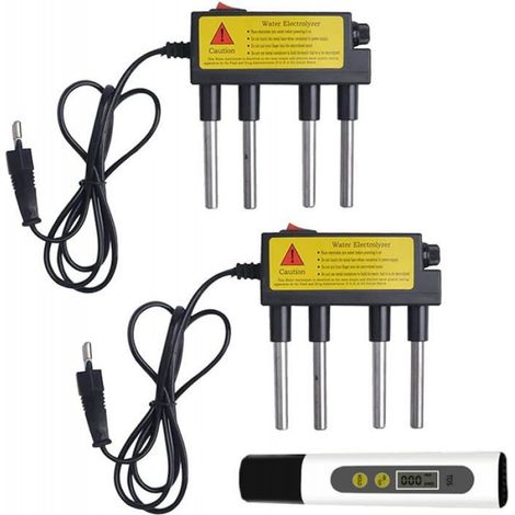 2X Testeur de Qualité de L' ÉLectrolyseur Barre de Fer électrolytique Testeur TDS ÉLectrolyseur Test de la Qualité de L' (1/5)