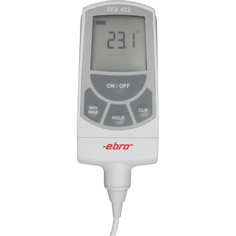 ebro TFX 422C-150 Einstichthermometer (HACCP)  Messbereich Temperatur -25 bis 50 °C Fühler-Typ Pt100