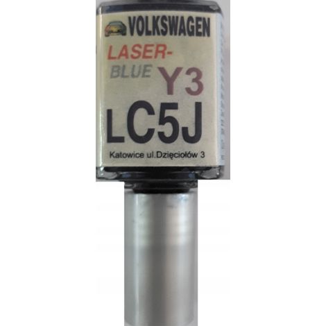 Peinture de retouche bleu laser pour VW LC5J Y3 (pour rayures) ARA (1/5)