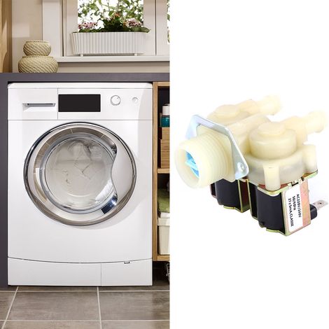 G3/4 NC Elektrisches Magnetventil, normalerweise geschlossen, Wassereinlassschalter für Waschmaschine, AC 220 V (1/5)