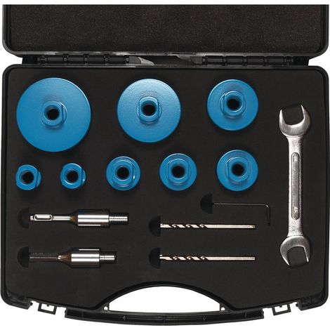 Juego de brocas de diamante DDT Premium 13 piezas para baldosas / granito / mármol M14 TYROLIT