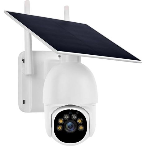 Caméra solaire sans A20, caméras extérieures, moniteur, protection, télécommande de téléphone intelligent, facile à utiliser. (1/5)