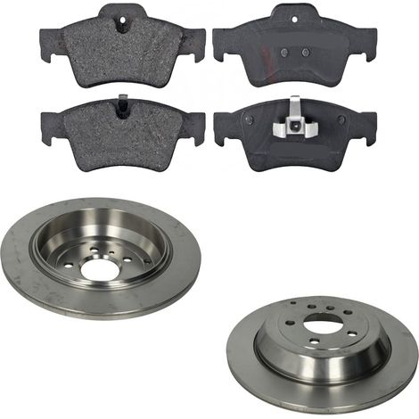 KIT FRENI POSTERIORI compatibile con MERCEDES-BENZ CLASSE R (W251,V251) - DISCHI + PASTIGLIE OEM: P 50 064 / 17792 , 17785 /SOSTITUZIONE DIRETTA/BASSA POLVERE/SILENZIOSO (1/5)