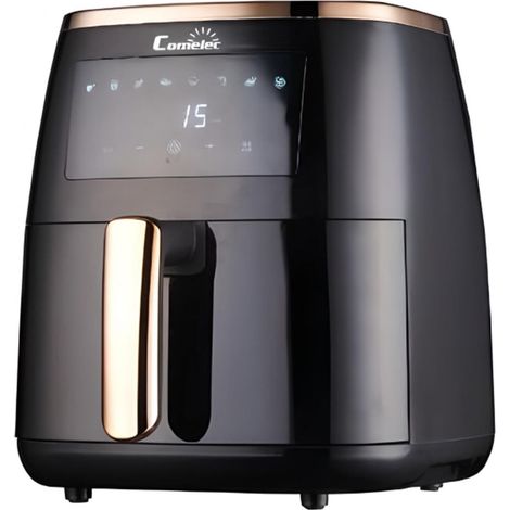 FREIDORA AIRE COMELEC FA5004 5 LITROS, NEGRO (1/4)