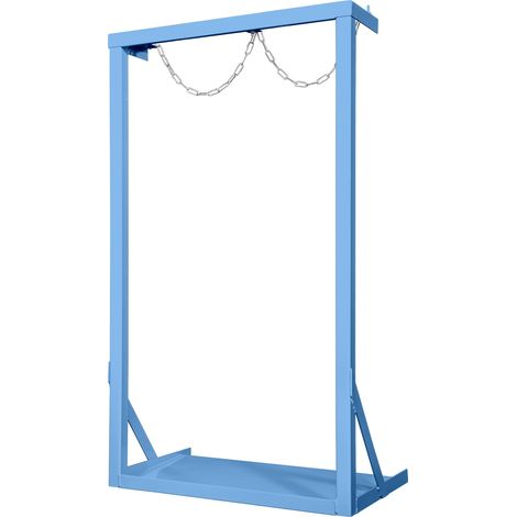 ADB Gasflaschenständer, RAL 5012, für 2x10L Gasflaschen (1/5)