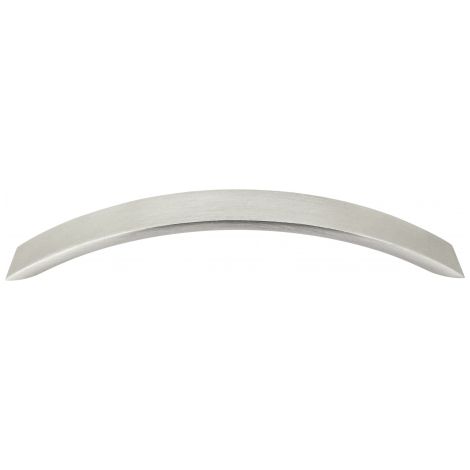Ouvre&Déco – Poignée de meuble alu finition inox entraxe 160 mm – Largeur 185 mm – Hauteur 20 mm – Épaisseur 35 mm pour portes et tiroirs