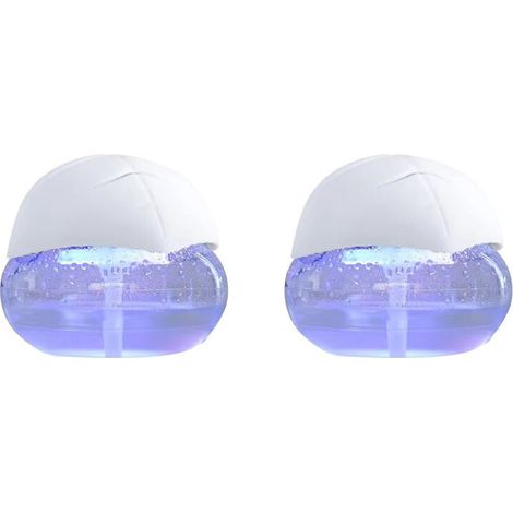 2x wasserbasierter Luftreiniger, Luftreiniger mit 7 farbwechselnden LEDs, Lufterfrischer und -desinfizierer (1/4)