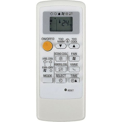 Télécommande Actinium pour climatiseur Mitsubishi MP04B, MP04A et MP2B (domestique) (1/3)