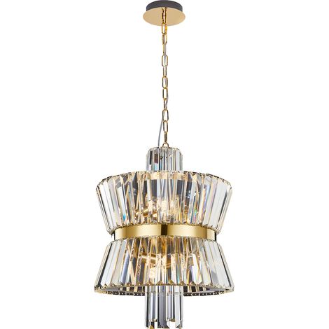 Lampadario Aurelia 8 E14 oro milagro ML0403 (1/5)