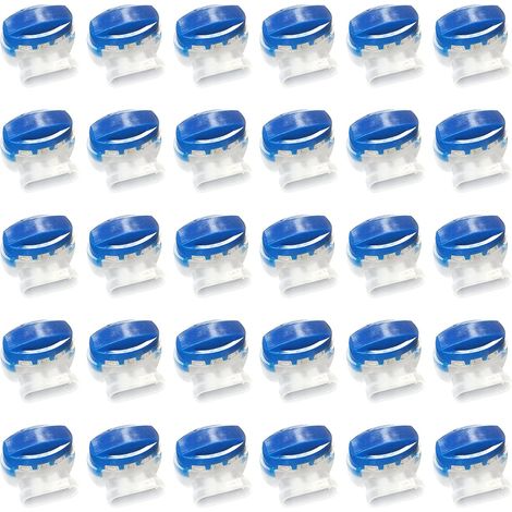Lot de 30 connecteurs câble pour délimitation robot tondeuse 314 étanches bornes connexion avec remplissage en gel - (1/5)
