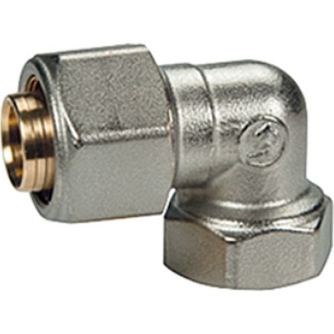 Raccordo Giacomini curvo 90 filettato F multistrato 1/2x 16x2 R563MX048