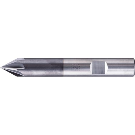 PFERD VHM Entgratfräser 6 Schneiden 60° Ø 12 mm TiAlN Schaft HB Universal Line Anfasen Entgraten (1/4)