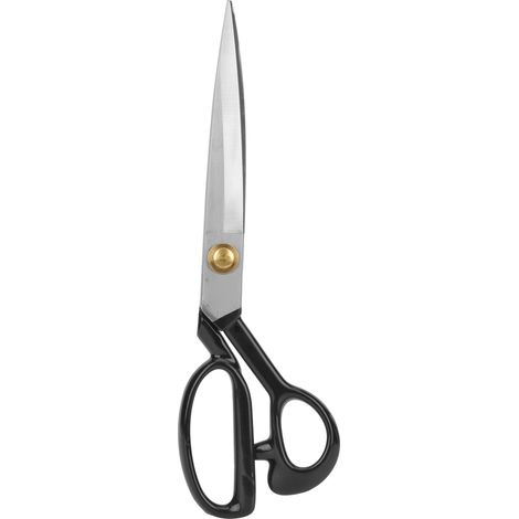 Ciseaux de tailleur professionnels 30 cm pour coupe de tissu, couture et travaux d'aiguille, lames en acier robuste (1/5)