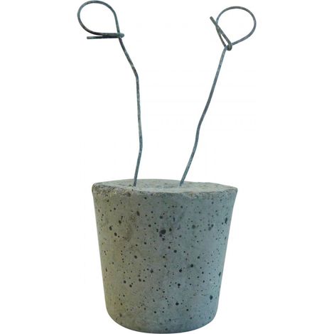 Moncoffrage – Cale béton conique 30mm – Fixation par liens – Enrobage 30mm pour résistance optimale – Sac de 240 pièces