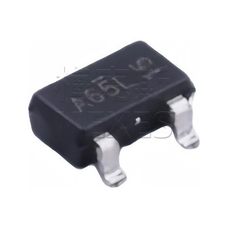 AOS AO3406 A65LN SOT-23 30V 3.6A MOSFET chip electronic components, 5 units available.