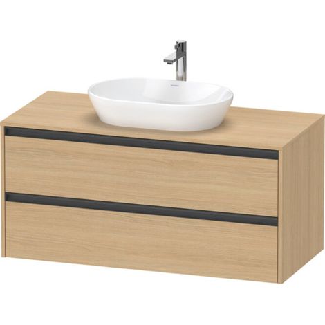 Duravit Ketho.2 Konsolenwaschtischunterbau wandhängend, (1/2)