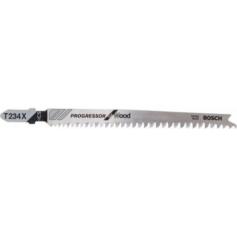 Bosch Progressor T 234 X hoja para sierra de calar madera 117 mm