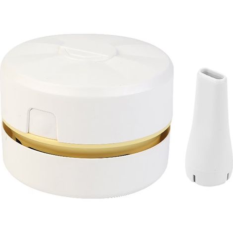Mini-Tischstaubsauger, USB-aufladbar, kompatibel mit Computertastaturen, Krümelstaubsauger fürs Auto, Geschenkidee für Zuhause, Schule und Büro (1/5)