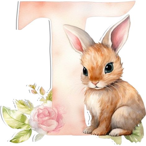 Pendentif Acrylique Lettres - Décoration De Pâques Lapin - Ornement Accrochable Pour Guirlande Maison Fête Anniversaire - Lot De 26 Pièces (1/5)