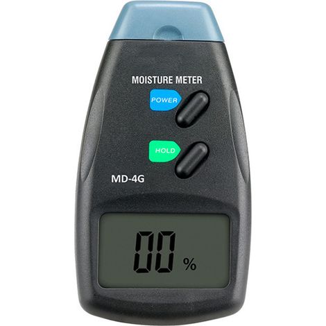 MD-4G Digitales LCD-Feuchtemessgerät für Holz, 4-poliger Feuchtigkeitstester, 5 % bis 40 %, tragbarer Feuchtigkeitsdetektor, Wasserleckdetektor (1/5)