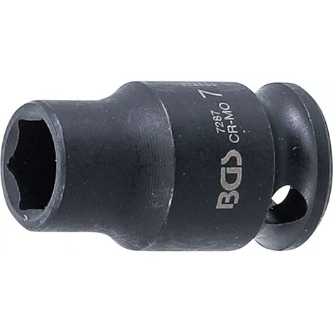 Llave de vaso bgs 7287 perfil Pro Torque anillo goma