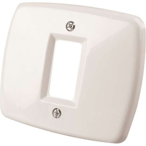 Placca autoportante in tecnopolimero a 1 foro