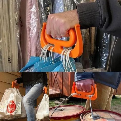 Poignée pour sac d'eau 5L tactique avec mousqueton, porte-bidon pratique pour la randonnée et le camping, solide et résistante (1/5)