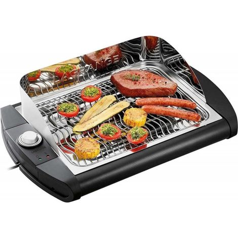 Lagrange 319004 Barbecue elettrico nero e inox (1/5)