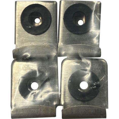 Set di punti metallici Luna regolabili in blister EDM (1/2)