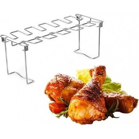 Grill pliable - Inox - 1 pièce - Multifonction - Résistant aux températures - Compatible lave-vaisselle (1/4)