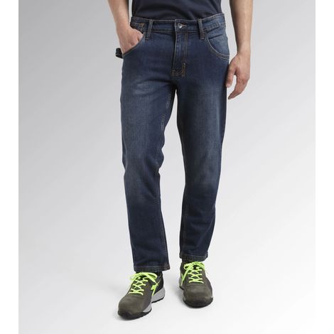Pantalón Trabajo Utility Diadora Jeans Lavados Azules Xxl (1/5)