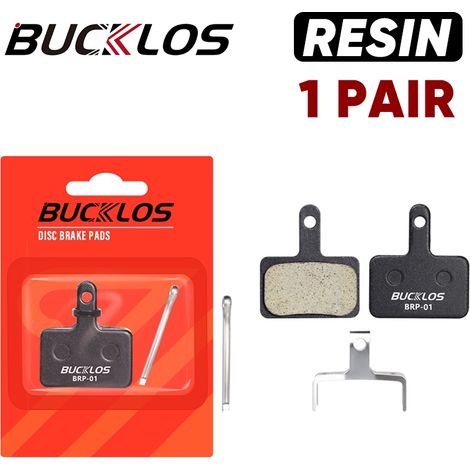 Plaquettes de frein à disque en résine, adaptées aux systèmes de freinage hydrauliques des VTT B01S, B03S et B05S. (1/5)