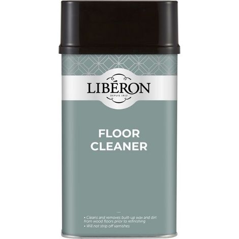Liberon Floor Cleaner - Removes Built up Wax and Dirt - 1 Litre